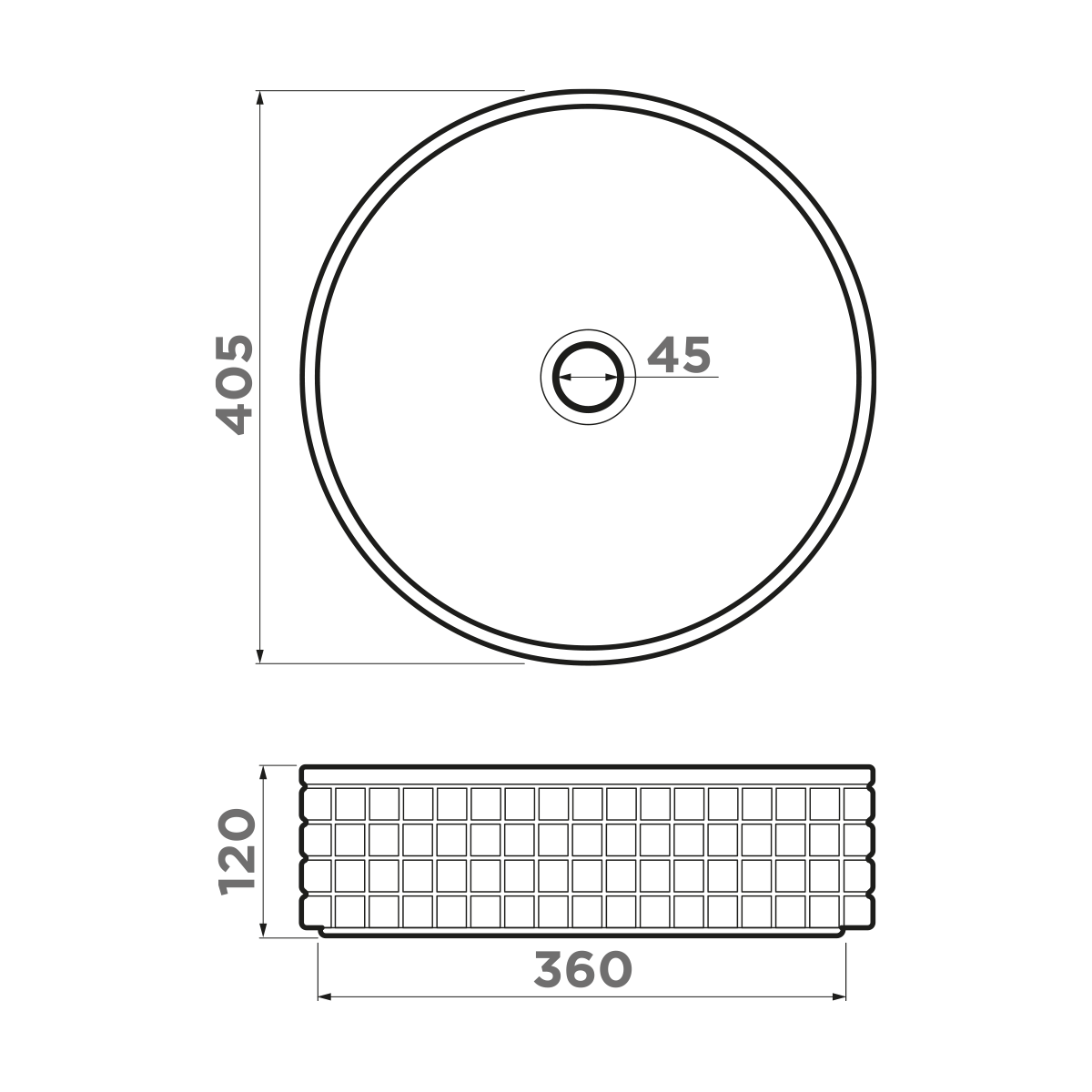 Omoikiri Akira-BL Natceramic/черный