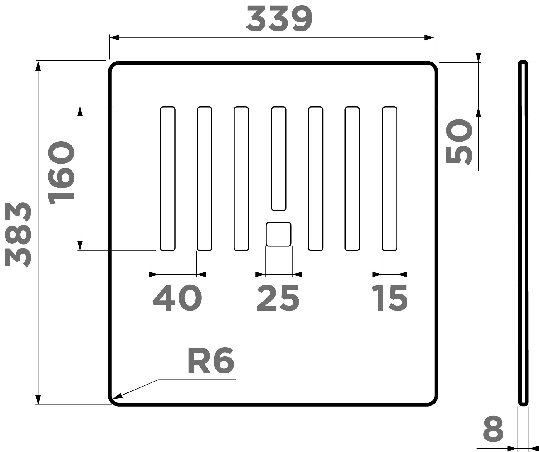 Разделочная доска Omoikiri CB-Kitagawa 86-LB
