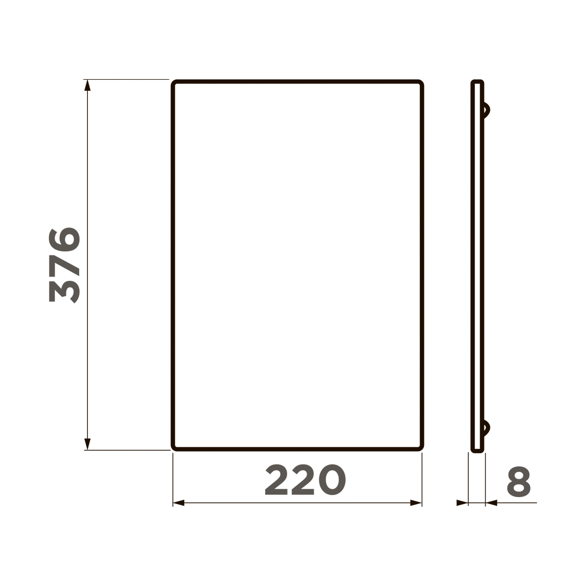 Разделочная доска Omoikiri CB-SINTESI-S-GB