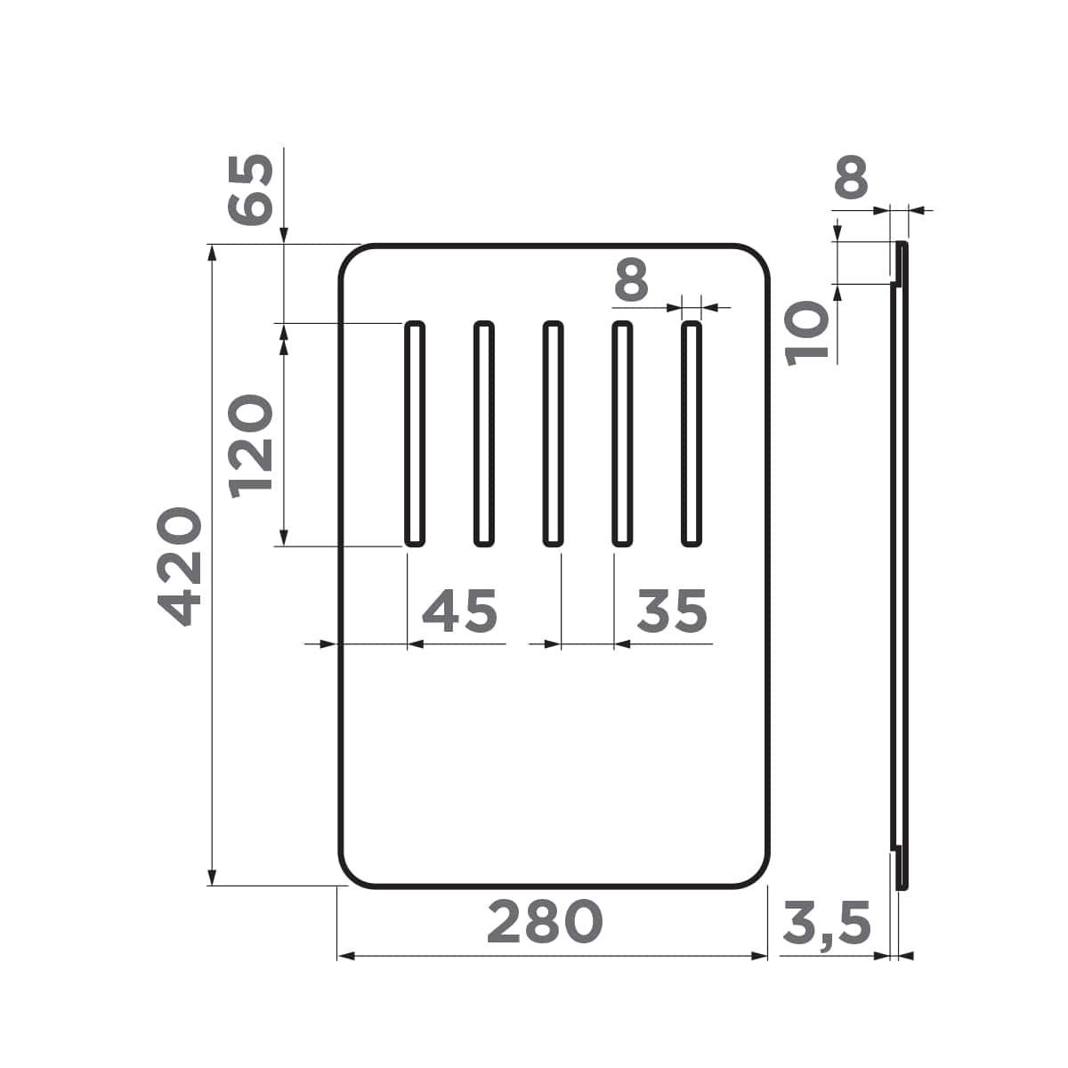 Разделочная доска Omoikiri CB-Yamakawa