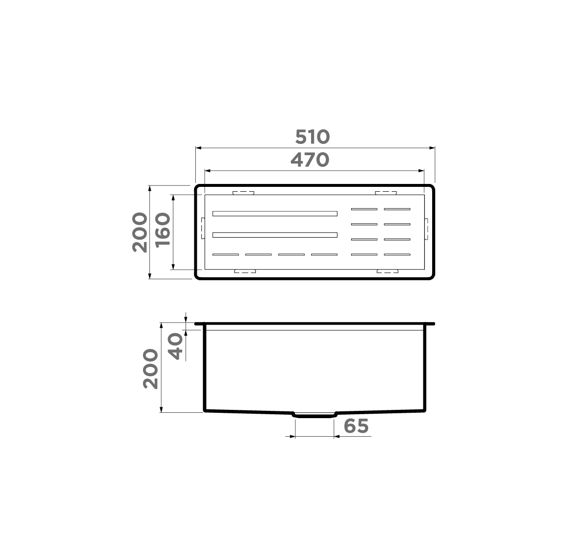 Встраиваемая сушка для посуды Omoikiri DRY-04-GB