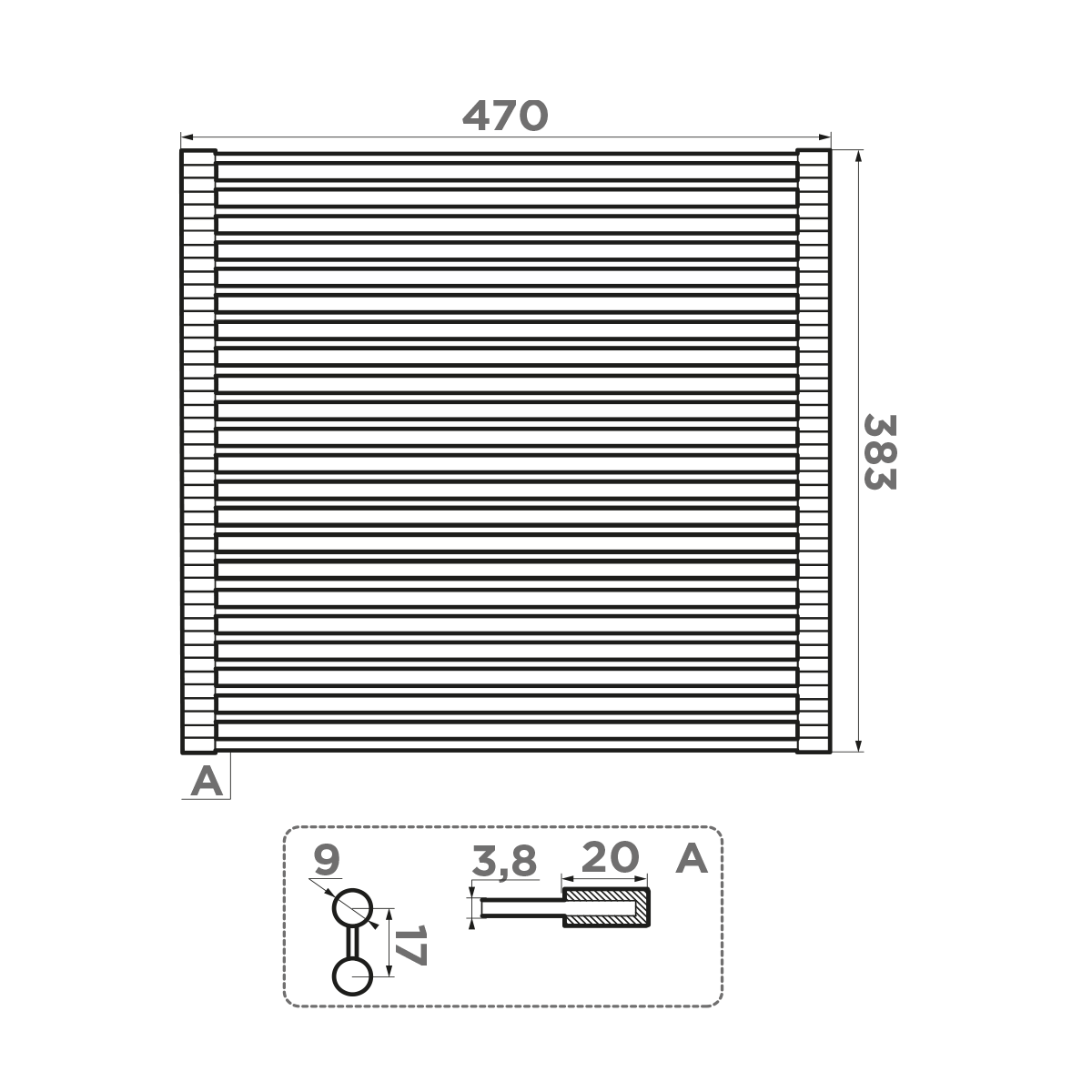 Ролл-мат Omoikiri ROLL-03-IN