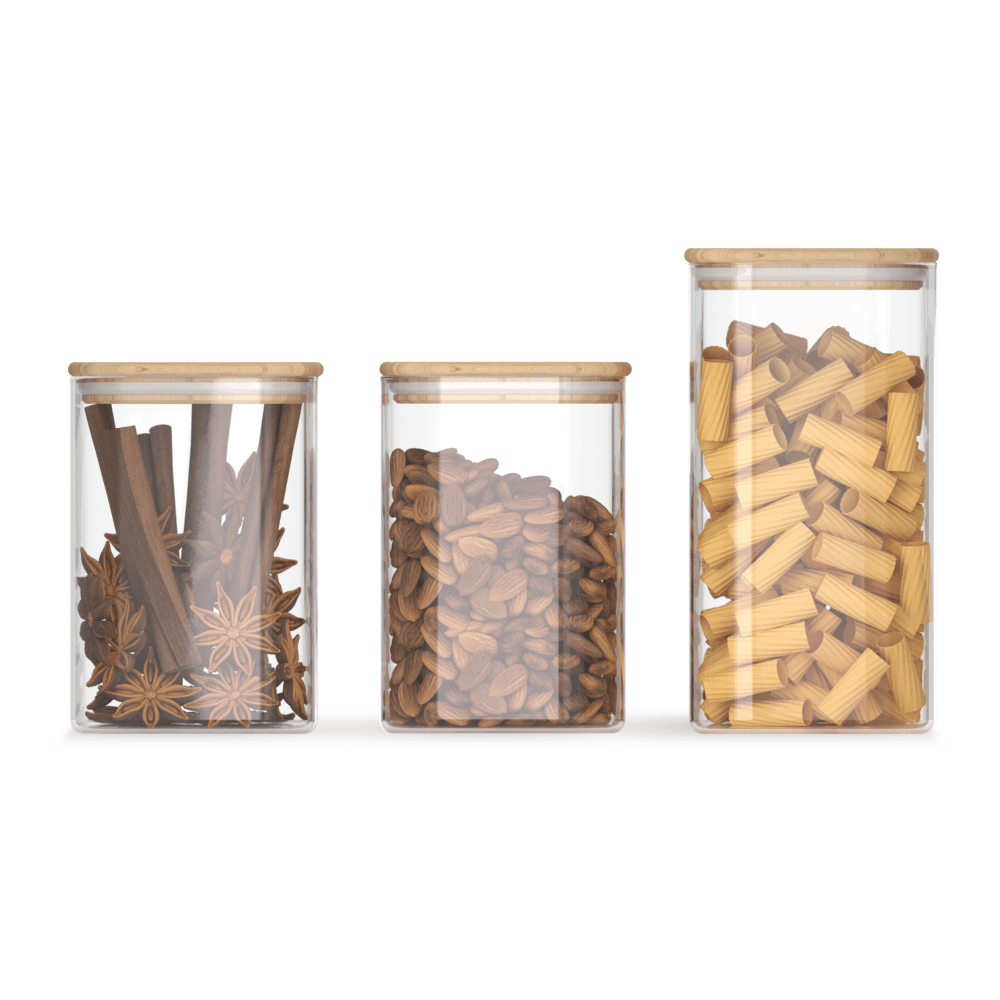 Набор банок для сыпучих продуктов