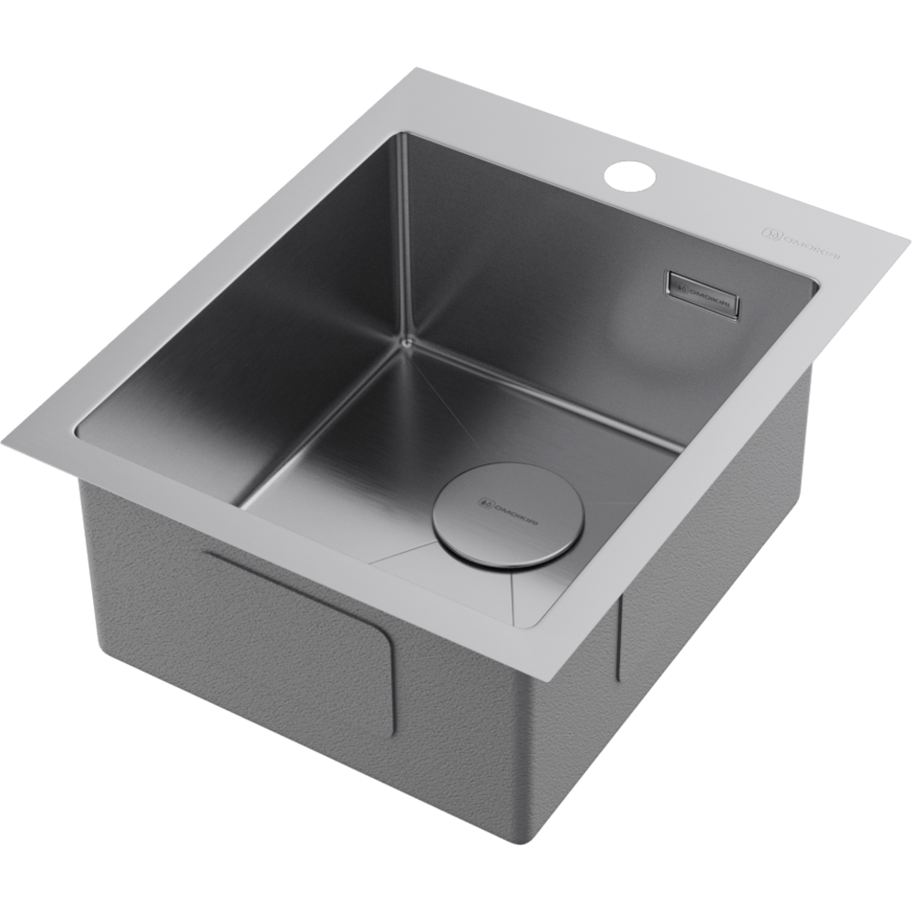 Omoikiri Akisame 41-IN нерж. сталь/нержавеющая сталь