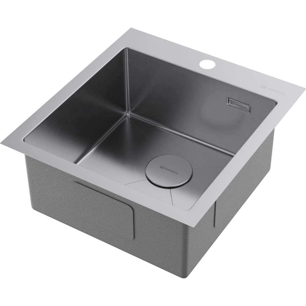 Omoikiri Akisame 46-IN нерж. сталь/нержавеющая сталь