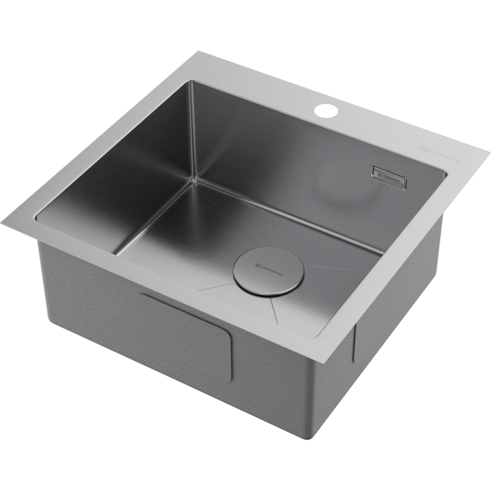 Omoikiri Akisame 51-IN нерж. сталь/нержавеющая сталь