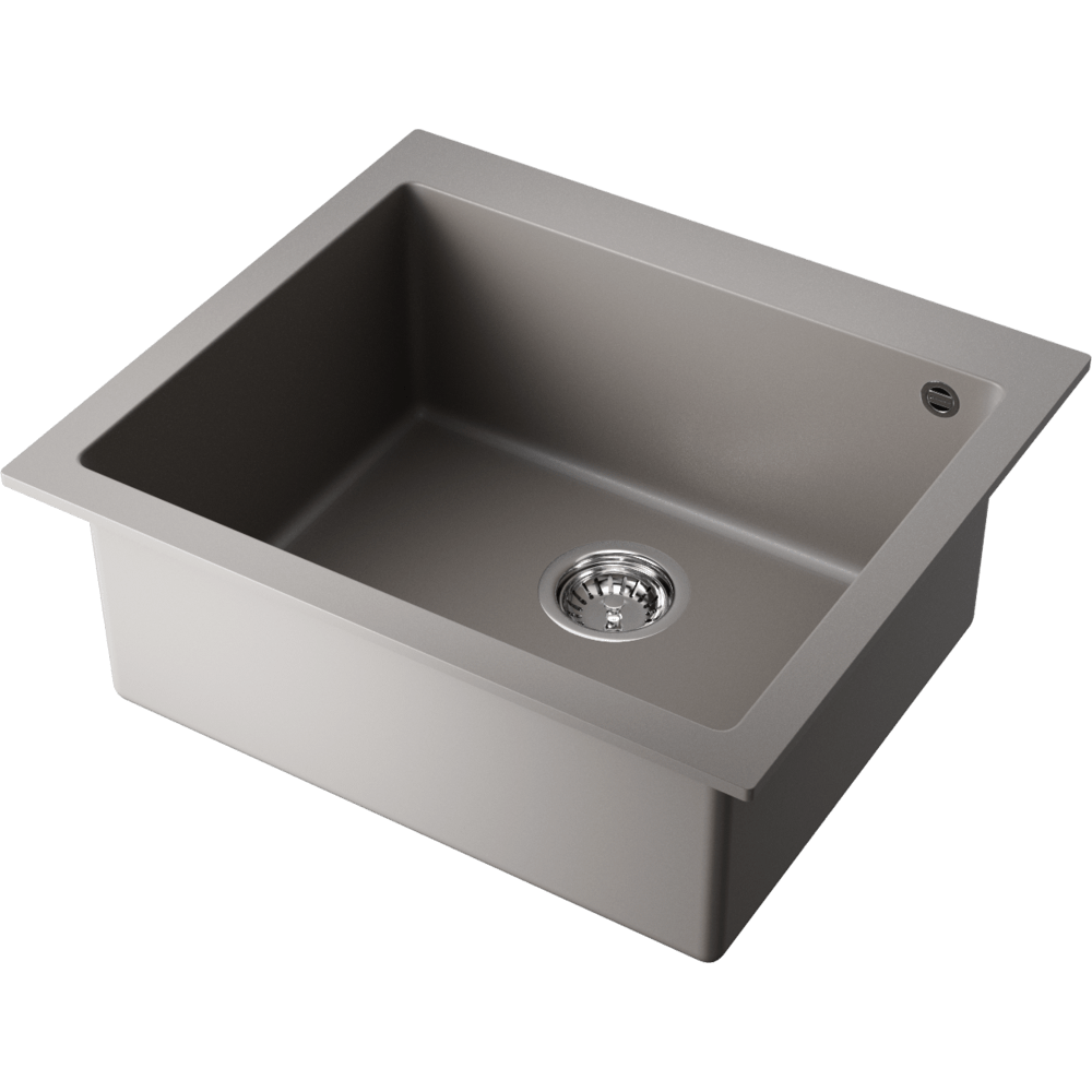 Omoikiri Bosen 57-GR Tetogranit/leningrad grey