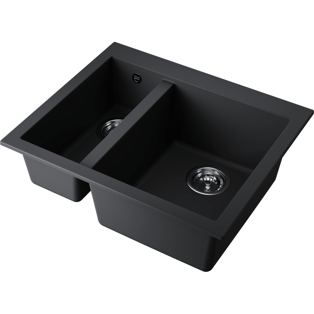 Omoikiri Bosen 59-2-BL Tetogranit/черный