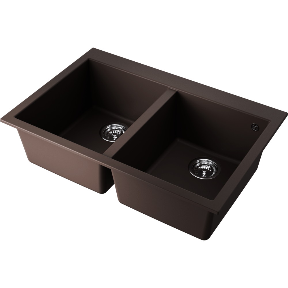 Omoikiri Bosen 80-2-DC Tetogranit/темный шоколад