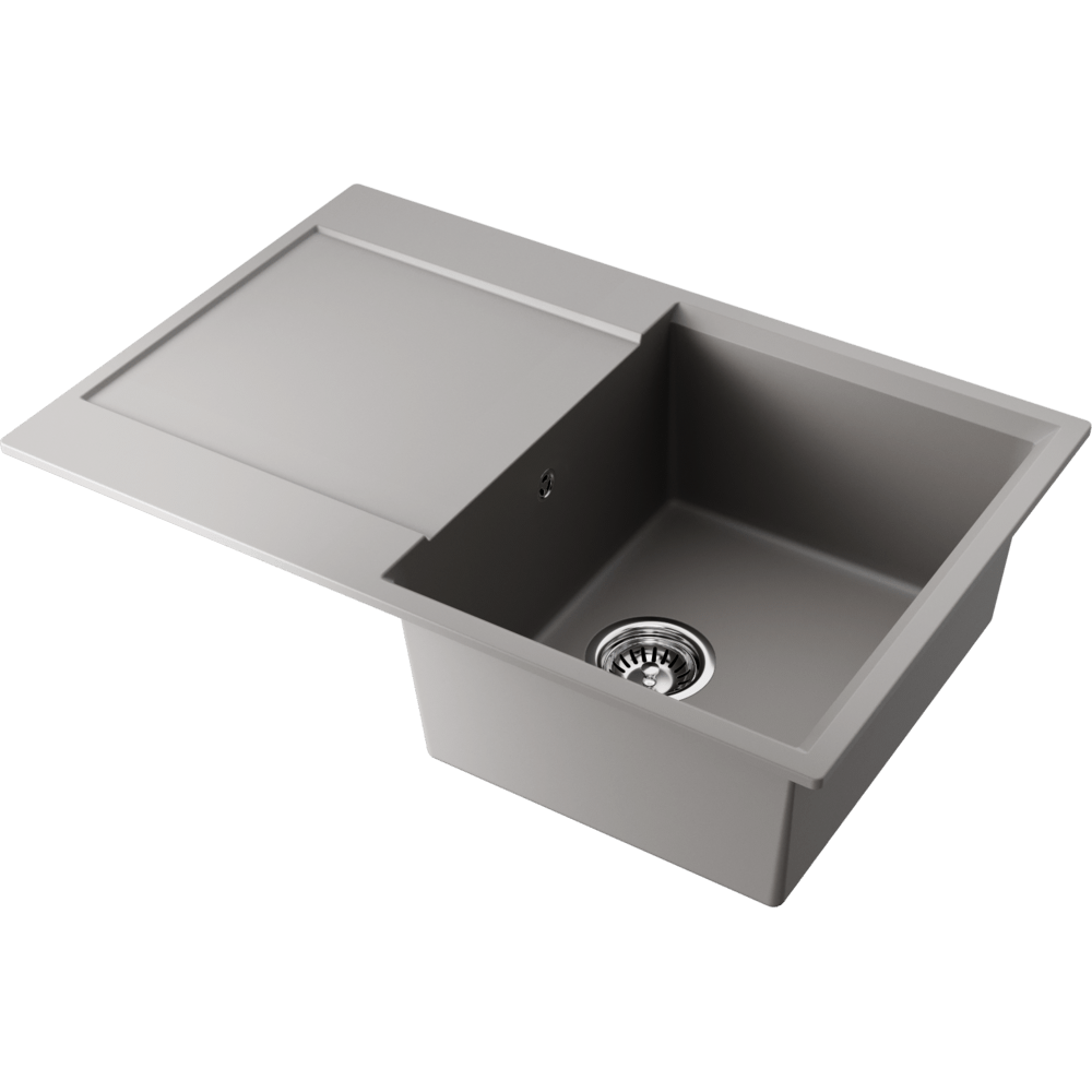 Omoikiri Daisen 78-GR Artgranit/leningrad grey