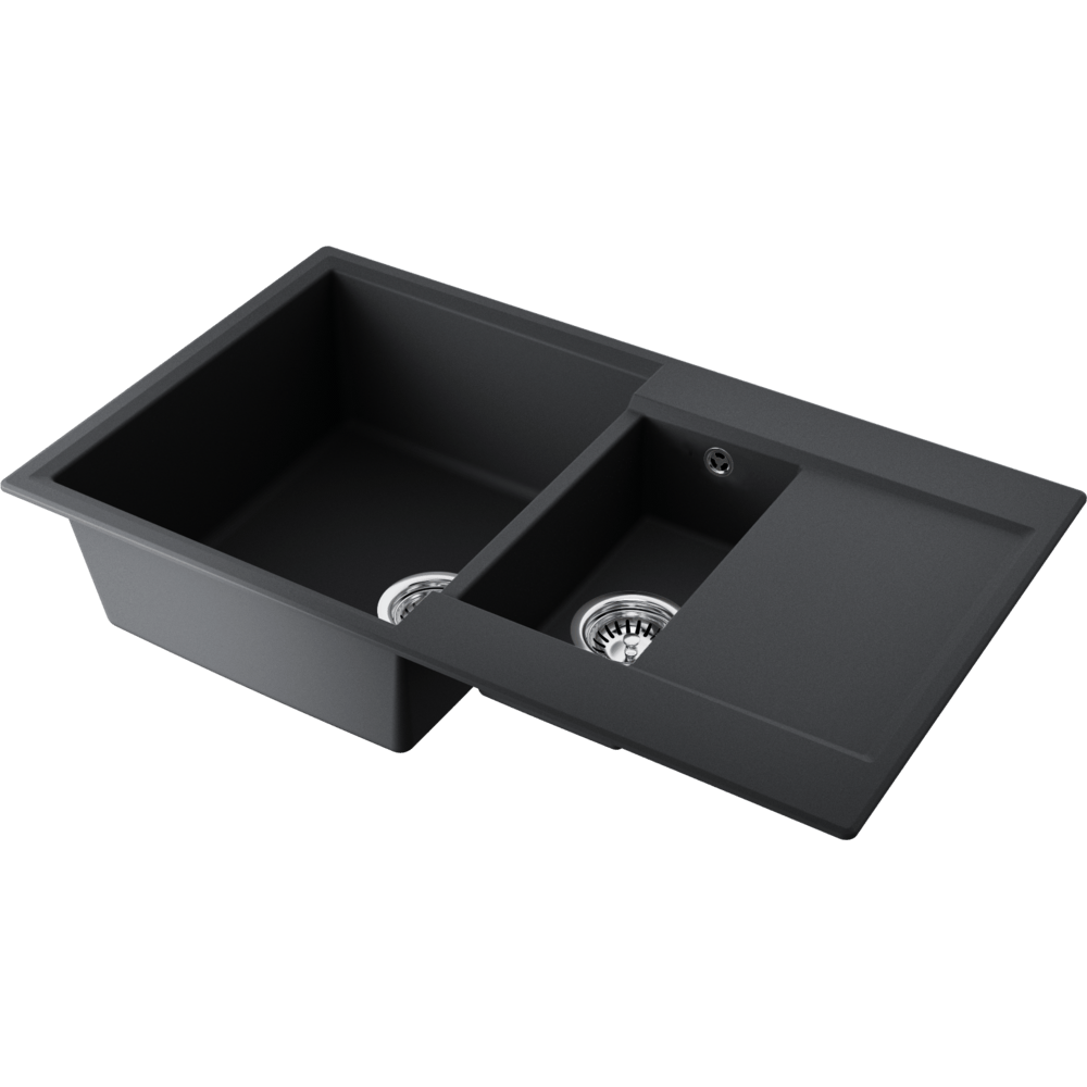 Omoikiri Daisen 86-2-BL Artgranit/черный