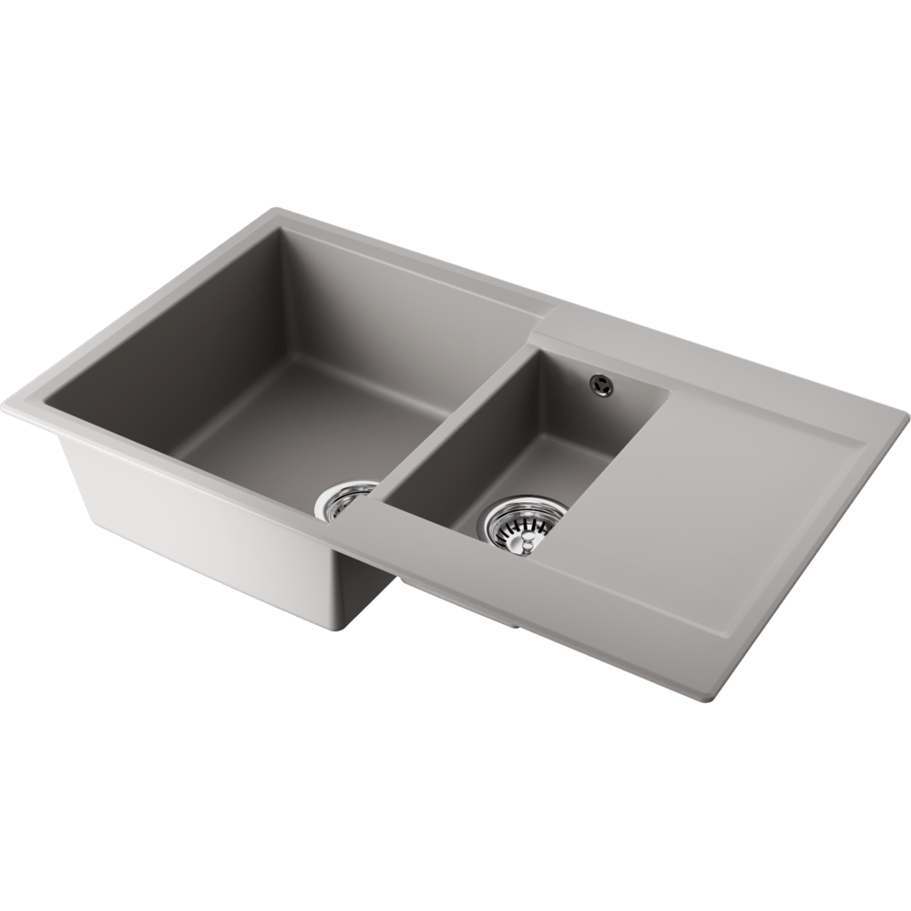 Omoikiri Daisen 86-2-GR Artgranit/leningrad grey