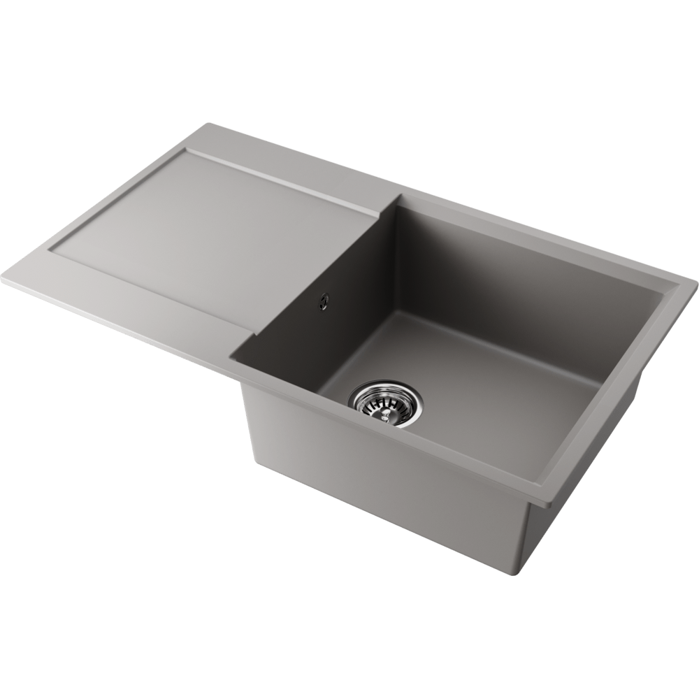 Omoikiri Daisen 86-GR Artgranit/leningrad grey