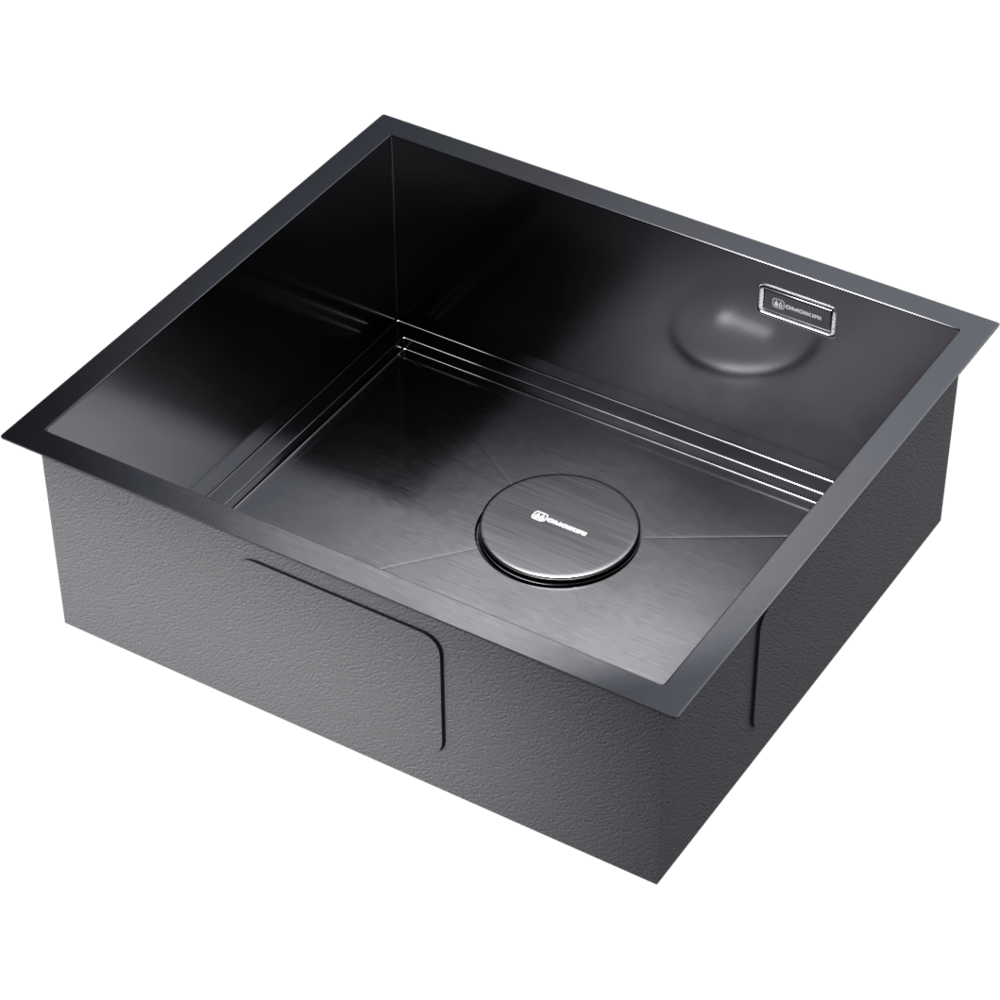 Omoikiri Kasen 49-16-INT-GM нерж. сталь/вороненая сталь