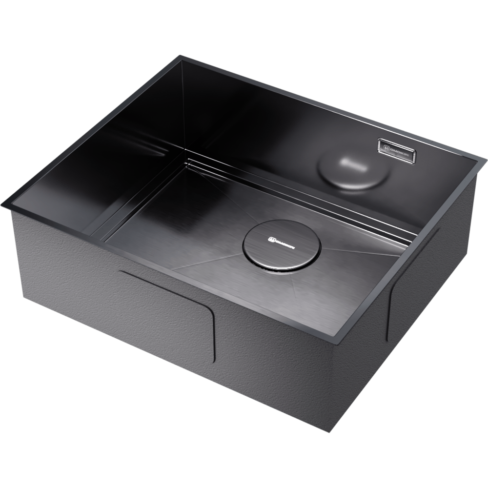 Omoikiri Kasen 53-26-INT-GM нерж. сталь/вороненая сталь