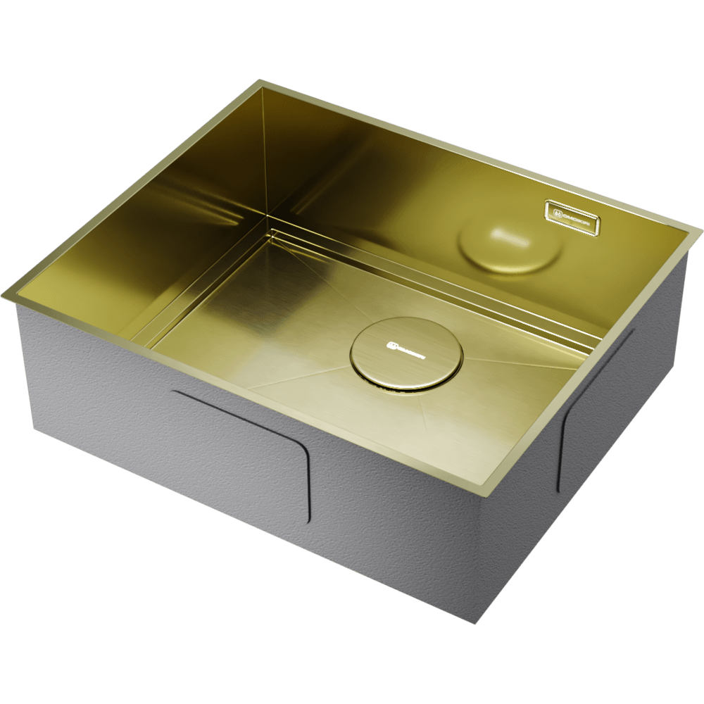 Omoikiri Kasen 53-26-INT-LG нерж. сталь/светлое золото