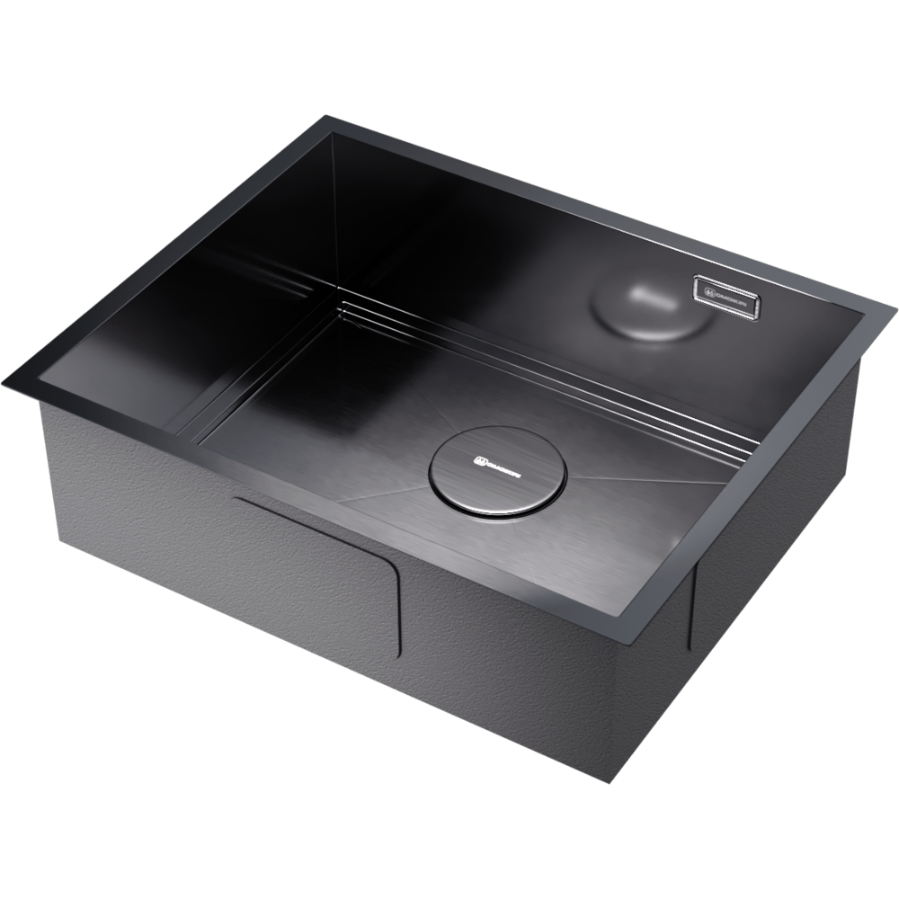 Omoikiri Kasen 54-16-INT-GM нерж. сталь/вороненая сталь