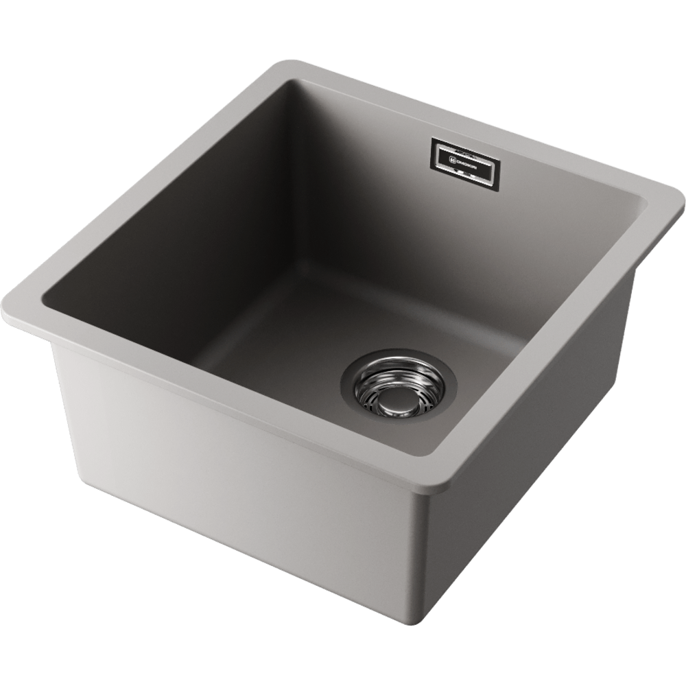 Omoikiri Kata 40-U-GR Artgranit/leningrad grey