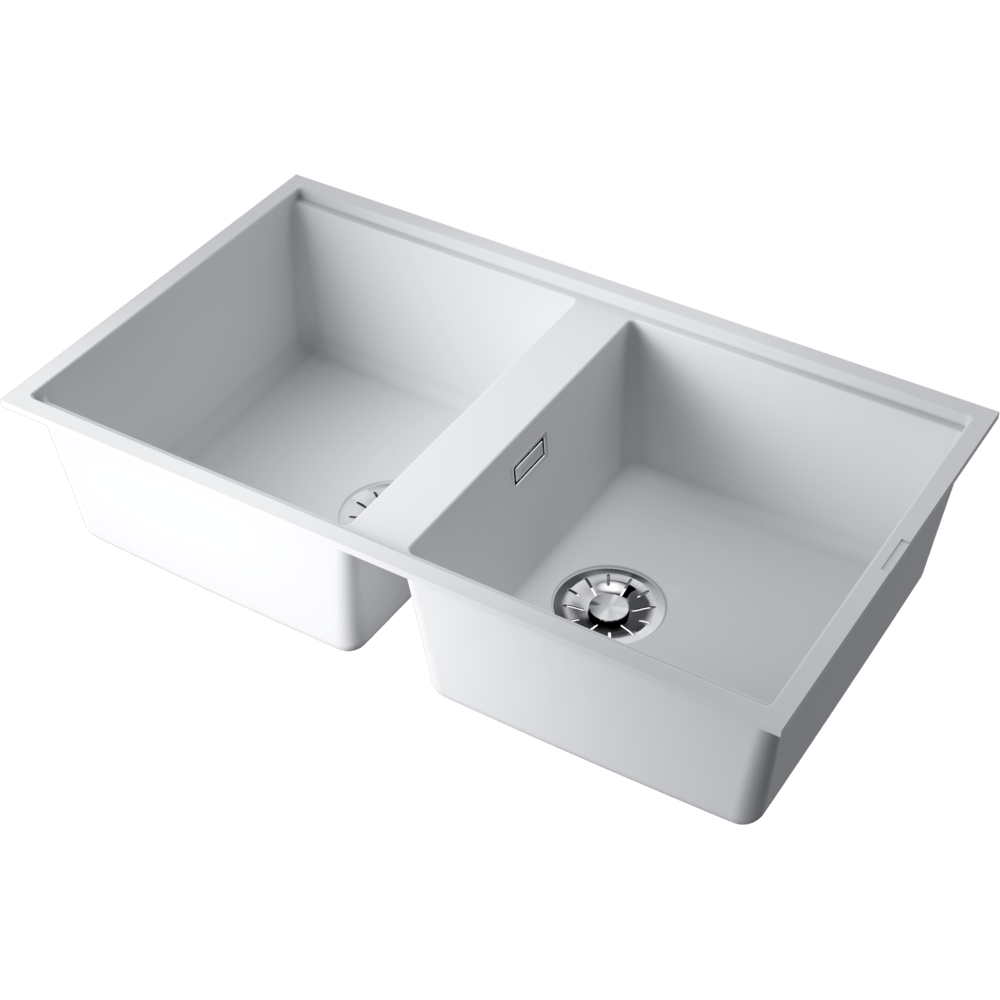 Omoikiri Kitagawa 83-2-U-WH Artceramic/белый