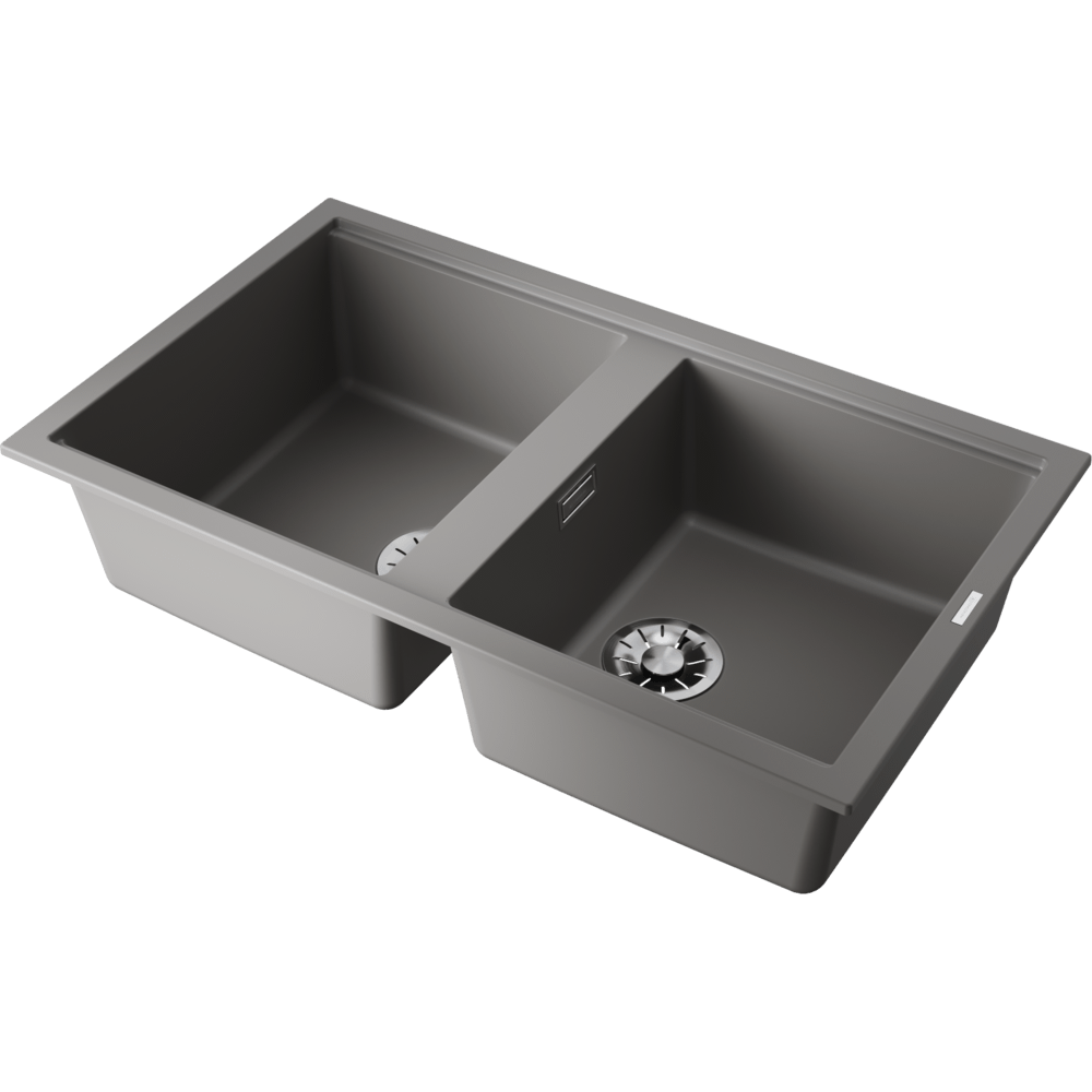 Omoikiri Kitagawa 86-2-GR Artceramic/leningrad grey