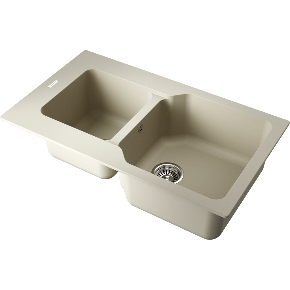 Omoikiri Maru 86-2-BE Tetogranit/ваниль