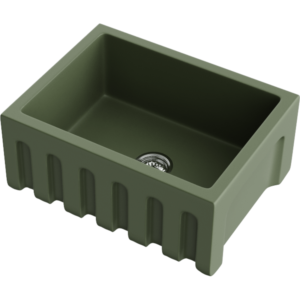 Omoikiri Mikura 61-OL Natceramic/olive