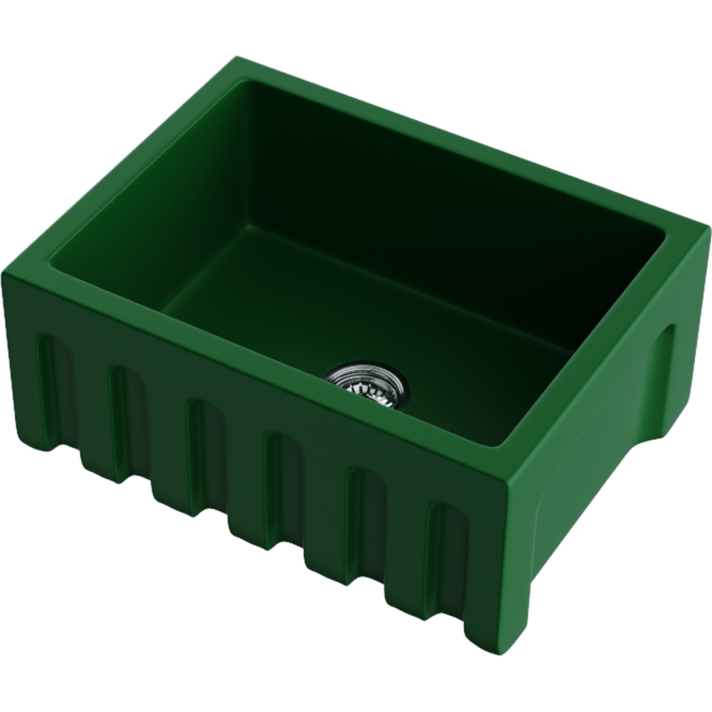 Omoikiri Mikura 61-RG Matt Natceramic/royal green