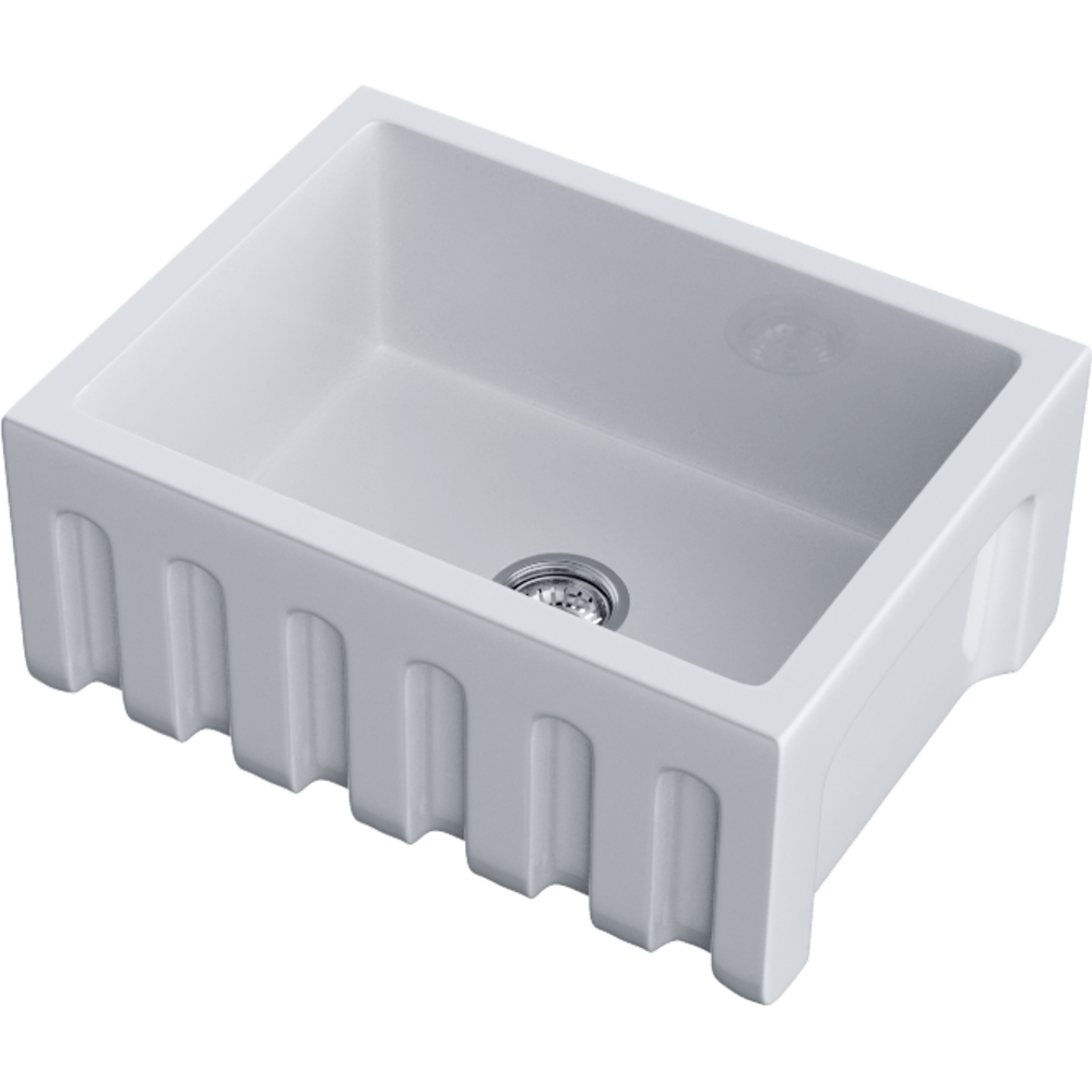 Omoikiri Mikura 61-WH Glossy Natceramic/белый глянцевый