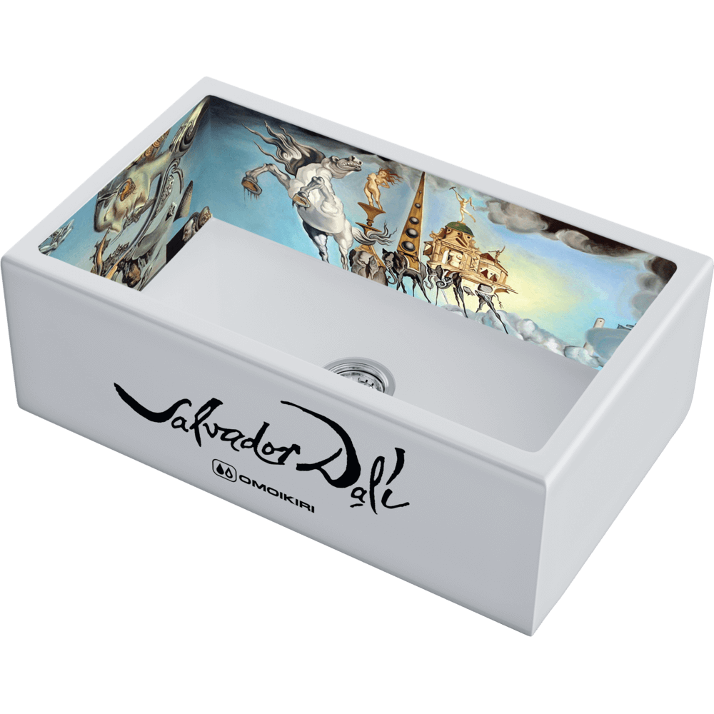 Omoikiri Mikura 76-Dali Natceramic/белый