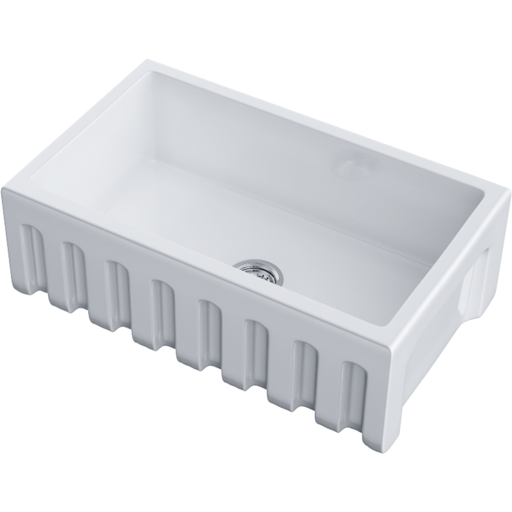 Omoikiri Mikura 76-WH Glossy Natceramic/белый глянцевый