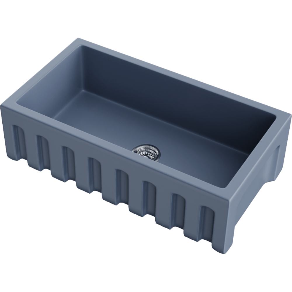 Omoikiri Mikura 83-SB Natceramic/smoky blue