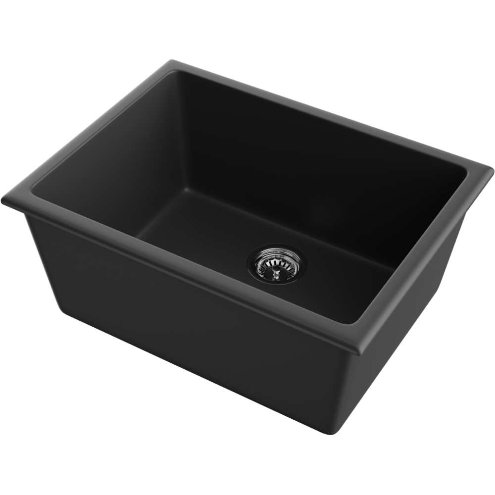 Omoikiri Okinoshima 61-U/I-BL Natceramic/черный