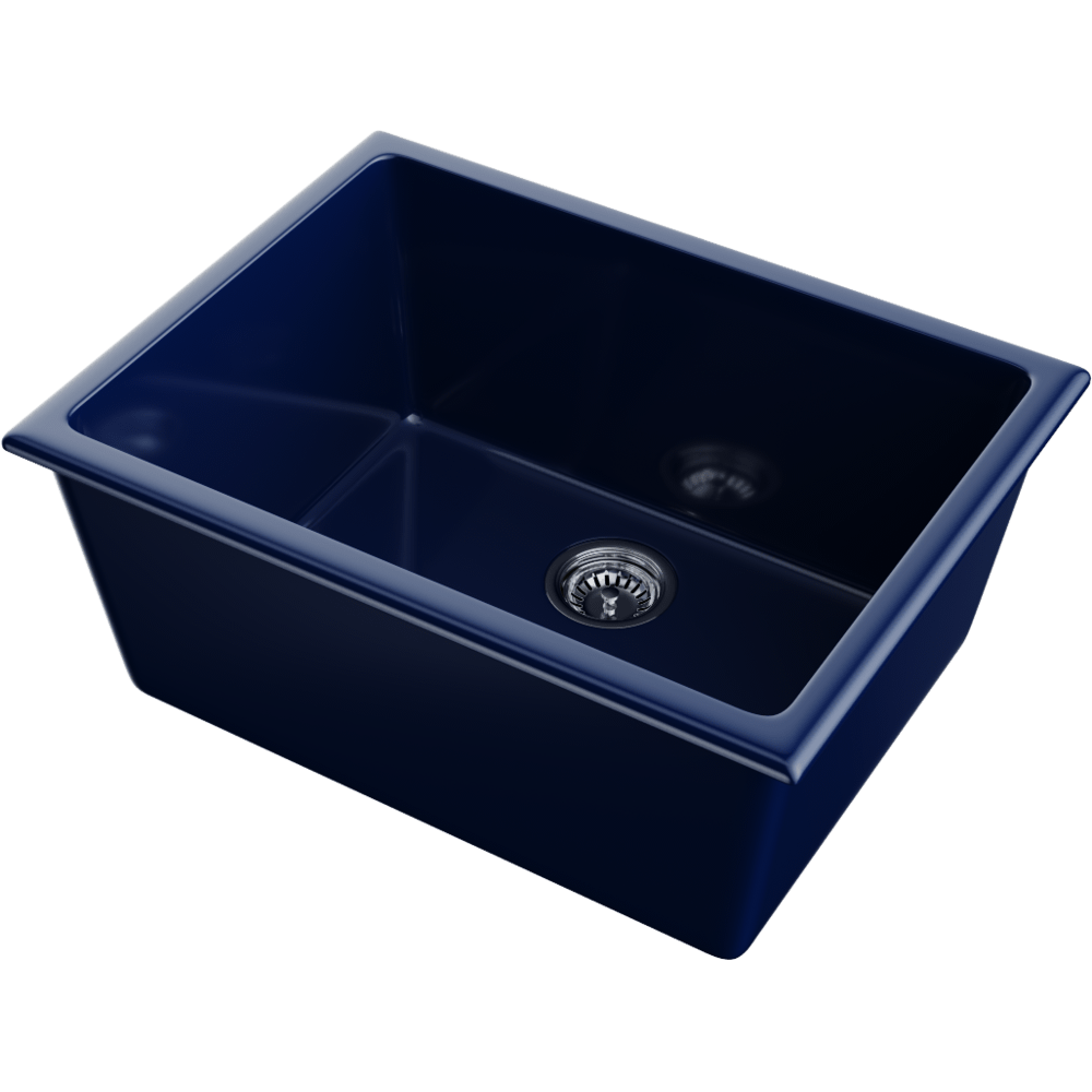 Omoikiri Okinoshima 61-U/I-IB Glossy Natceramic/indigo blue глянцевый