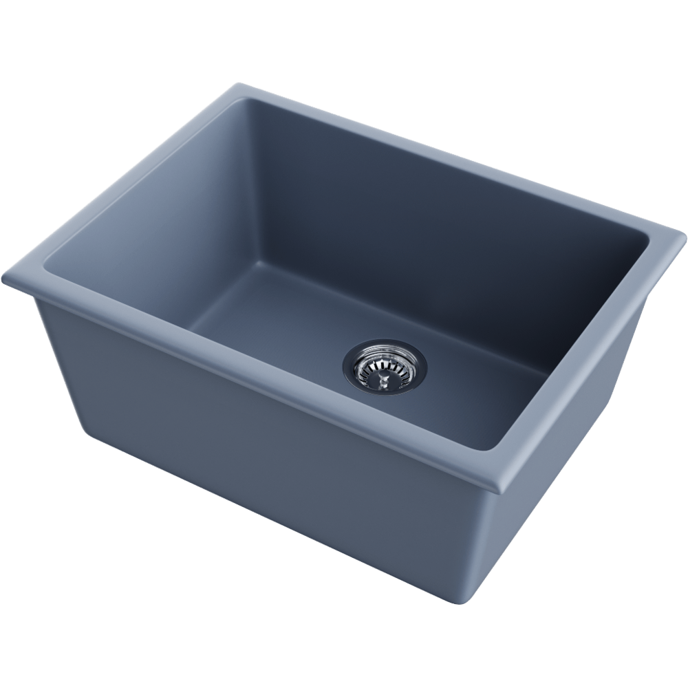 Omoikiri Okinoshima 61-U/I-SB Natceramic/smoky blue