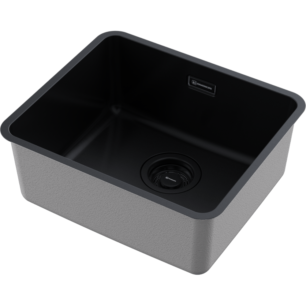 Omoikiri Omi 43-U/I Ultra Mini-GB нерж. сталь/графит