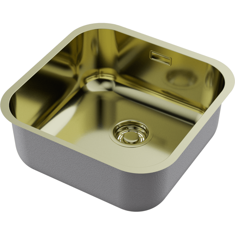 Omoikiri Omi 44-U/I-LG нерж. сталь/светлое золото