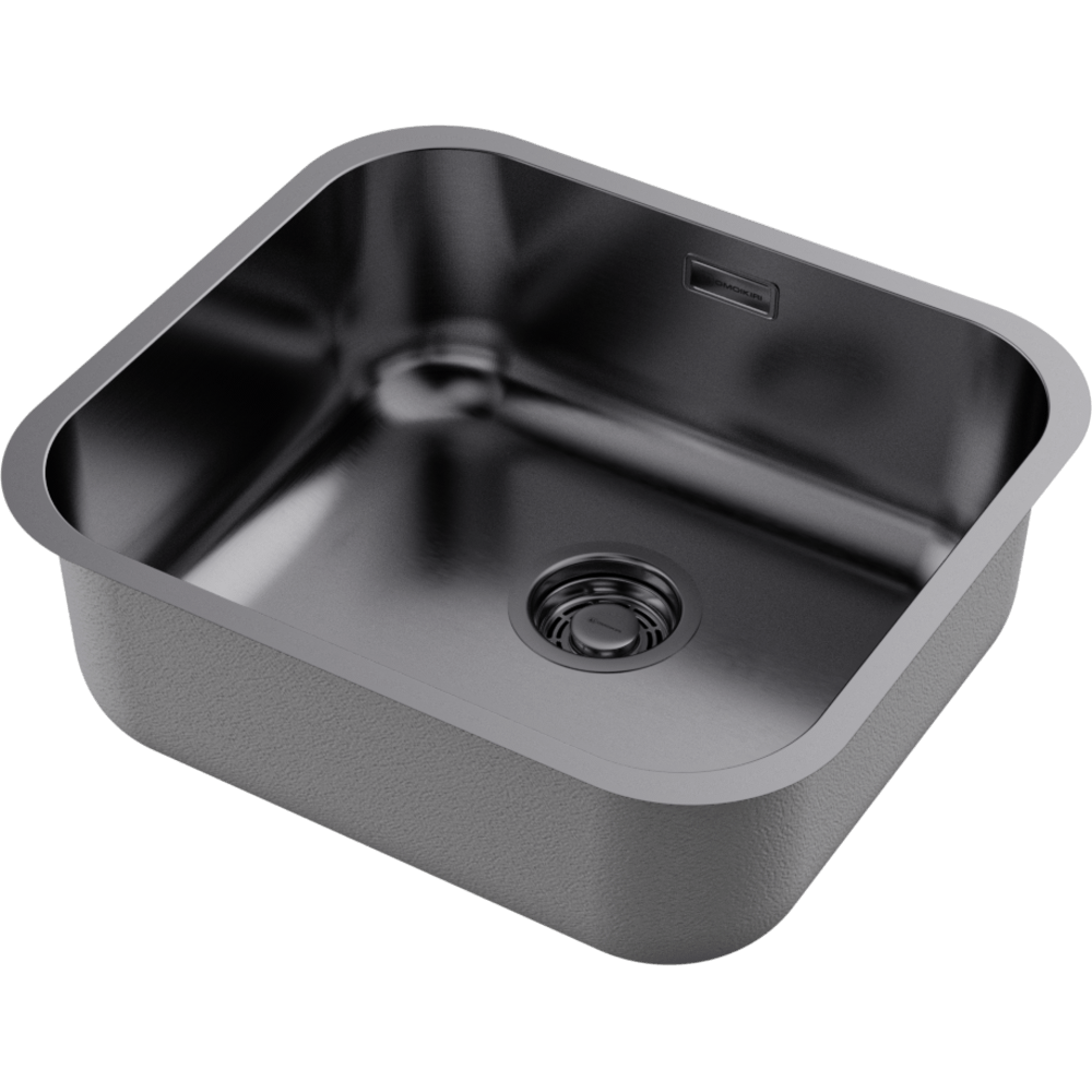 Omoikiri Omi 49-U/I-GM нерж. сталь/вороненая сталь