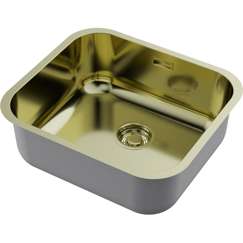 Omoikiri Omi 49-U/I-LG нерж. сталь/светлое золото