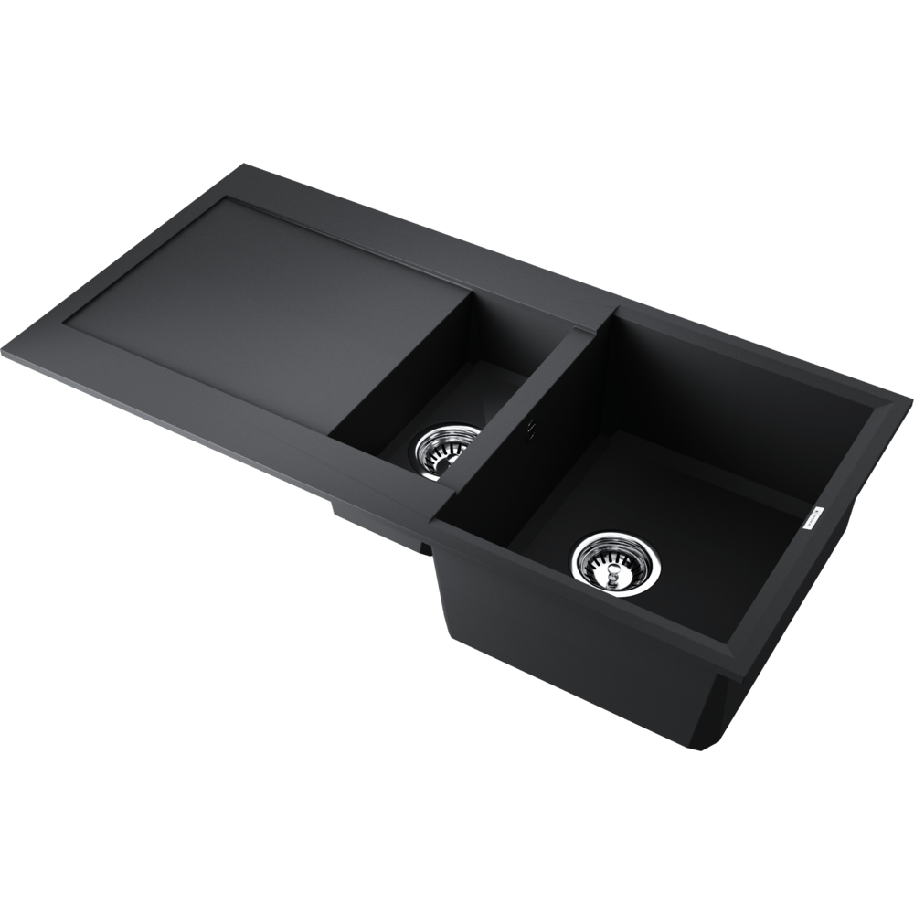 Omoikiri Sakaime 100-2-BL Tetogranit/черный