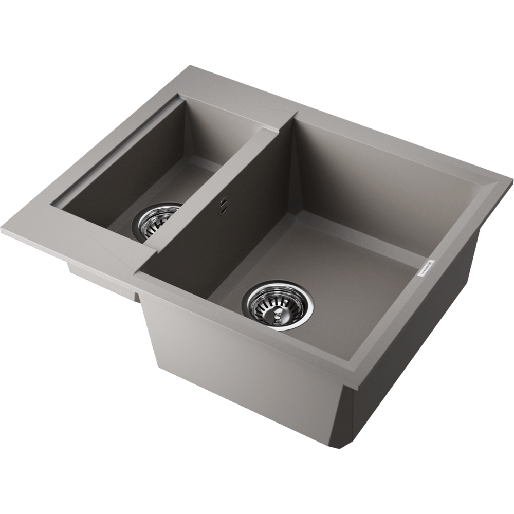 Omoikiri Sakaime 60-2-GR Tetogranit/leningrad grey