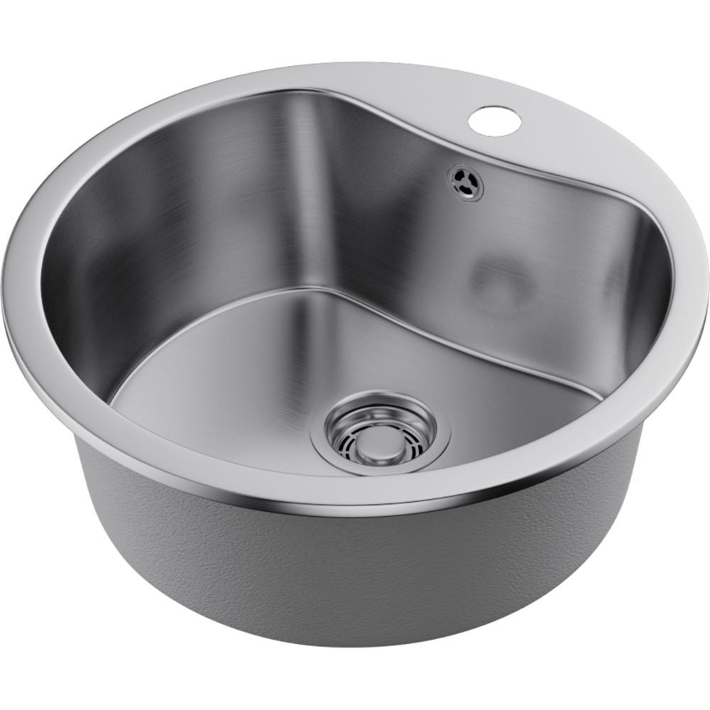 Omoikiri Saroma 51-IN нерж. сталь/нержавеющая сталь