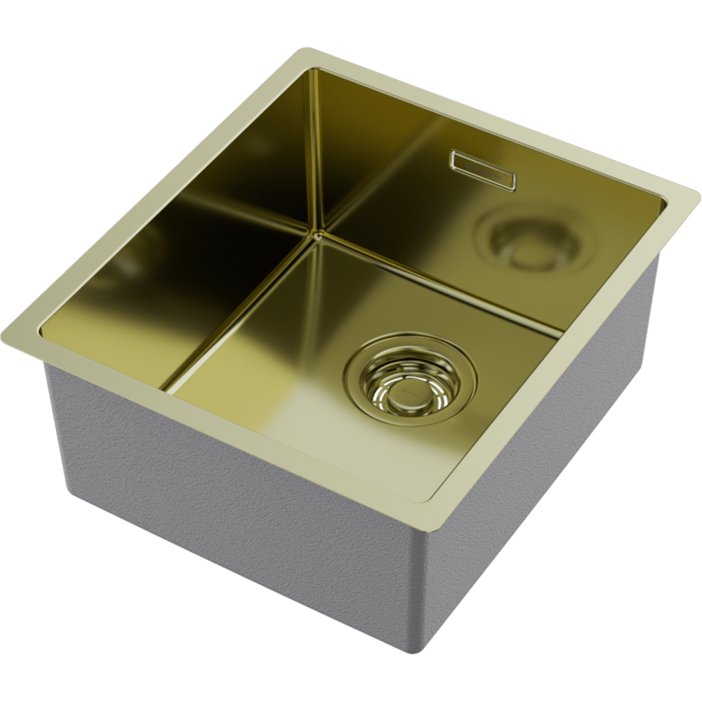 Omoikiri Tadzava 39-U/I-LG нерж. сталь/светлое золото