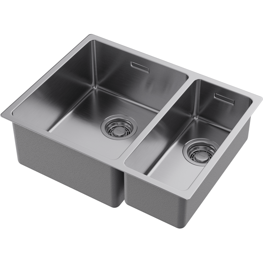 Omoikiri Tadzava 58-2-U/I-L Ultra 15-IN нерж. сталь/нержавеющая сталь