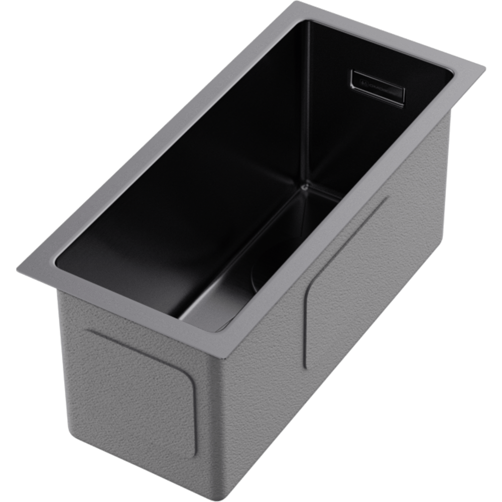 Omoikiri Taki 20-U/IF-GM нерж. сталь/вороненая сталь