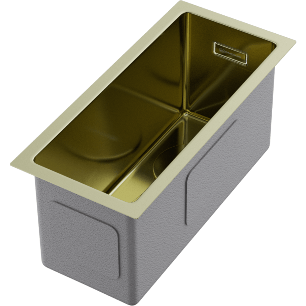 Omoikiri Taki 20-U/IF-LG нерж. сталь/светлое золото